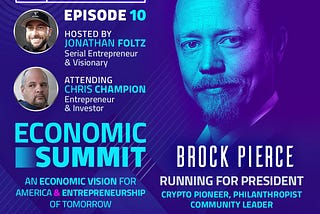 Live Interview With Brock Pierce!