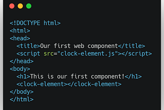 Deep dive into WebComponents