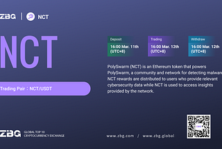 NCT has be Listed on ZBG