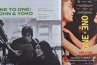 Posters of the Lennon One To One film