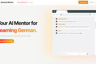 Episode 1 | Deutsch Mentor 🤖 Learn German with AI