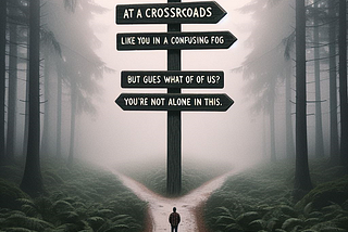 SV, what do you recommend when you’re at a crossroads and can’t make a definitive decision?