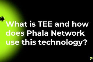 Safeguarding Data Confidentiality with Phala Network Trusted Execution Environments