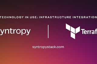 Syntropy Stack + Terraform by HashiCorp: Infrastructure Integration