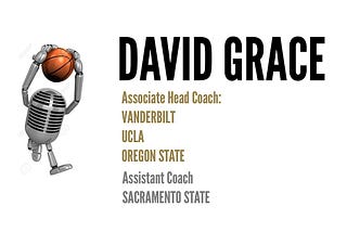 David Grace | NCAA Division I Coach
