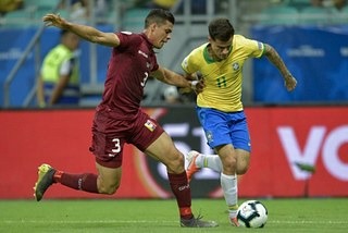 Brasil empata sem gols em partida contra a Venezuela