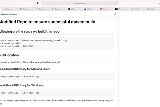 A neo4j Graph Database Github Repository For Successful Build from Source Without Error