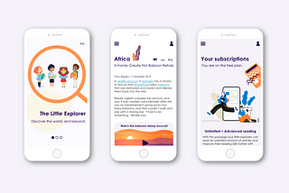 The Little Explorer — A visual identity for a kids’ news app.