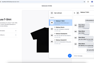 Enabling Real-Time Buyer/Seller Chat in Medusa 2.0 commerce