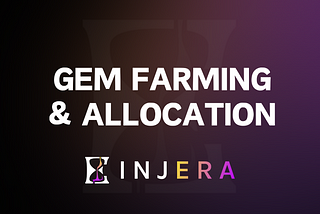 💎 Airdrop Mechanics for Injera’s $GEM