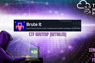 TryHackMe- Brute It CTF Writeup (Detailed)