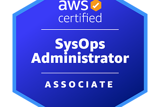 AWS Certified SysOps Administrator — Associate exam preparation 2022