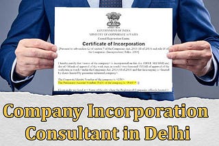 Company Incorporation Consultant in Delhi