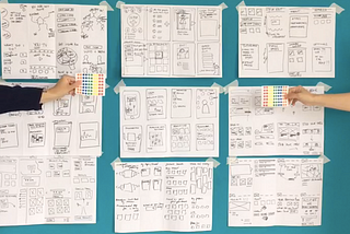 How to run a Crazy eights workshop.