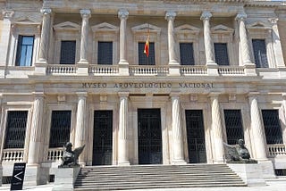 Museo Arqueológico Nacional de España: conocimos a la Dama de Elche.