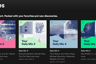 “Daily Mix” with Postman Monitors and Spotify