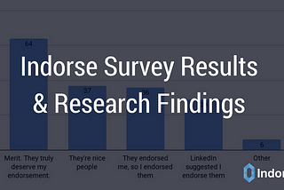 Indorse Skills Validation and Endorsements Survey — Results & Research Findings