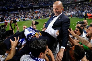 Zidane y su maestría en administración