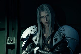 Sephiroth looks into the camera in Final Fantasy VII Rebirth.