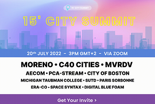 Carlos Moreno and Digital Blue Foam to Inaugurate Global 15’ City Summit