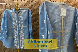 Chikankari Organza Shirts are Here to Glow up Your New Wardrobe — Dhaaga & Co.