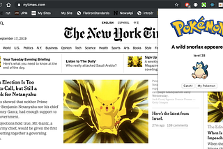 Catch ‘Em All Chrome Extension