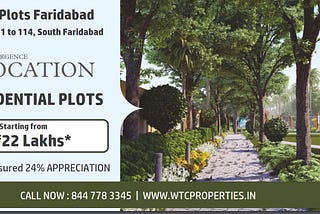 WTC Plots Faridabad | Growth District South Faridabad — Live The Good Life