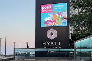 My time at Posit::Conf 2023 in Chicago