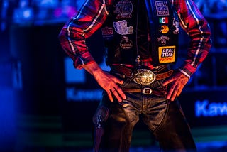 Professional Bullriders in the Big Apple