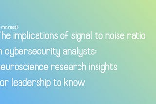 More data does not always mean better security: insights from neuroscience