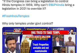 Temple Government Control