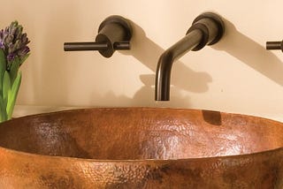 Vessel Bathroom Copper Sinks