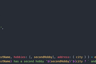 Javascript destructuring vs optional chaining and nullish coalescing operator