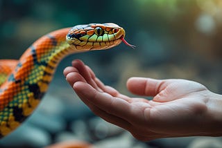 Even When a Snake Feels Soft… Its Bite Is Fatal