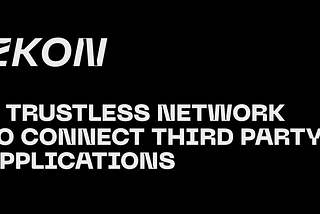 Introducing ZKON Network