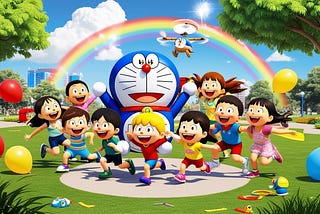 Why Doraemon Is the Perfect Role Model for Kids He’s Not Just a Cartoon Cat — He’s the Best Friend Every Kid Needs! — @purpleleaf