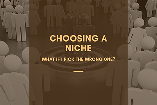 Choosing A Niche