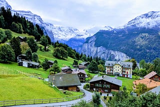 Transfiguration = Hiking the Swiss Alps