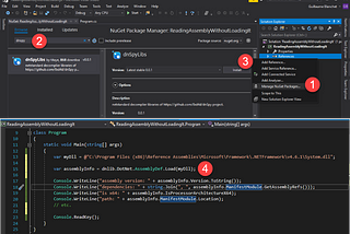 Reading Assembly Info Without Loading It In C#