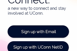 Creating an App for UConn Events and Organizations (UConn Connect)