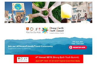 Hi! Have you registered for the Strong Earth Youth Summit 2024 yet?