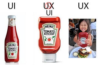 That awful UI vs. UX ketchup meme