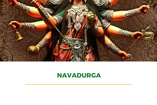 ‘Navratri’ means ‘nine nights.’ ‘Nava’ means ‘nine,’ and ‘Ratri’ means ‘night.’