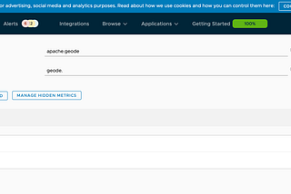 Publishing Apache Geode Metrics to Wavefront