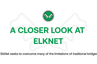 A Closer Look at ElkNet