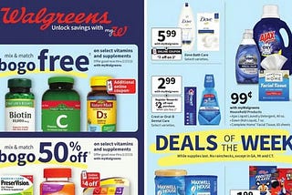 Save big on your favorite products with Walgreens Com Ad