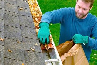 Gutter cleaning in Dundee