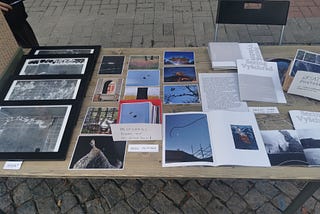 Capturing Moments: Our Photographic Zine at the neighborhood event organized by Vzlet
