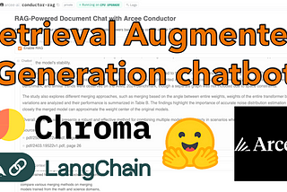 Building a RAG chatbot with LangChain, Chroma, Hugging Face, and Arcee Conductor