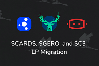 C3 and GERO Migration LP Now Claimable!
